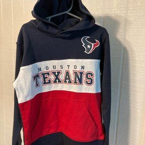 NWOT- Youth NFL Houston Texans long sleeve hoodie XS